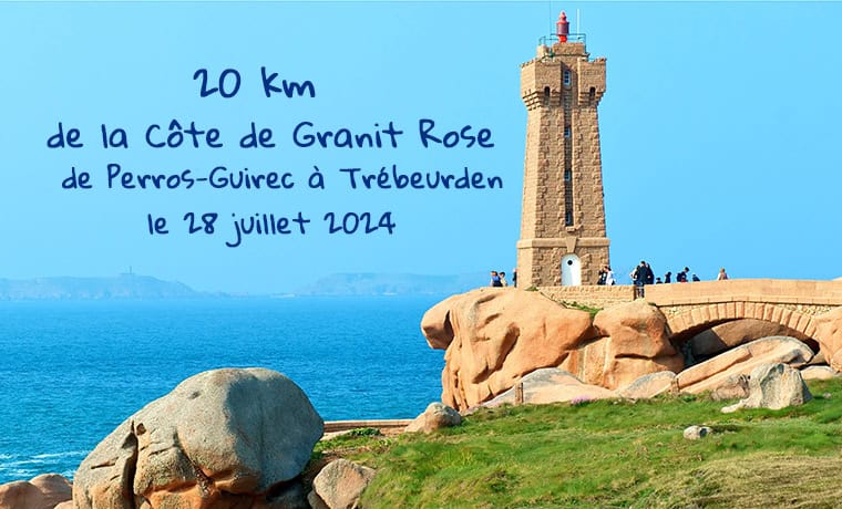 20 km de la côte de granit rose