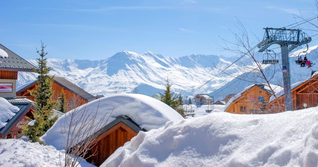 location vacances à la Toussuire avec Goélia