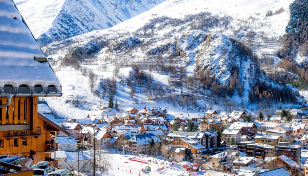 Vue sur la vallée de la résidence Goélia