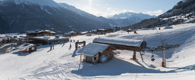 Aussois, station de ski